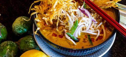 Khao Soi - Northern Thai Curry Noodle Soup